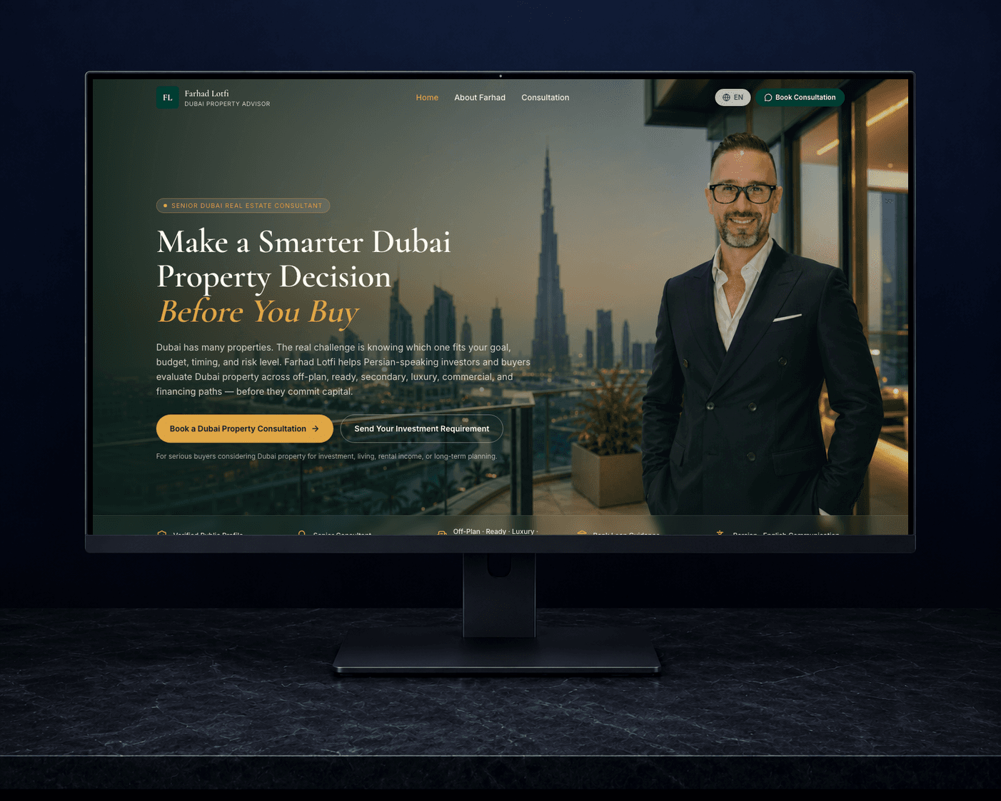Farhad Lotfi — Dubai Real Estate