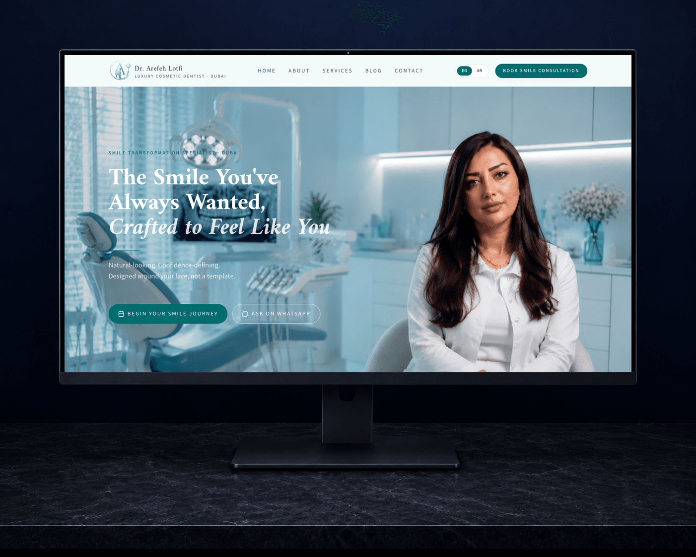 Dr. Arefeh Lotfi — Cosmetic Dentistry